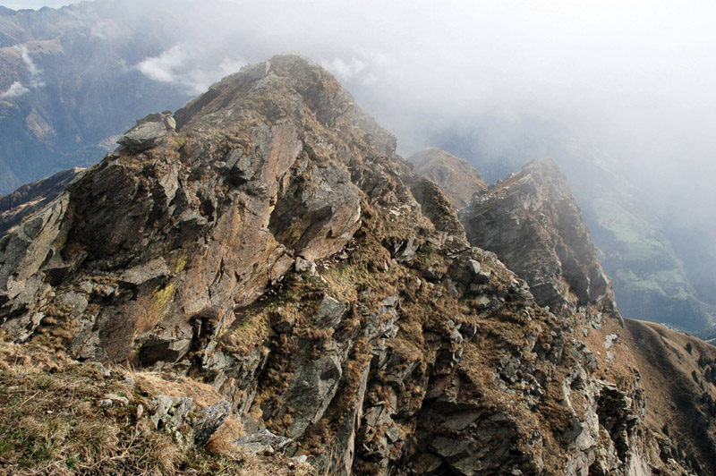 montagna e caprette